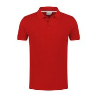 Poloshirt Max Red  XS  t/m  3XL 