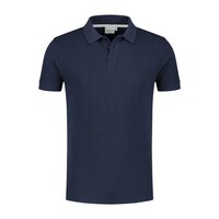 Poloshirt Max+ (Extra lang +8 cm) Real Navy  XS  t/m  3XL 