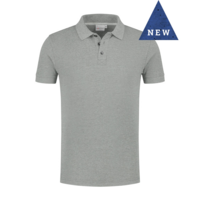 Poloshirt Max+ (Extra lang +8 cm) Sport Grey  XS  t/m  3XL 