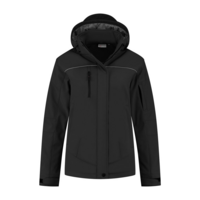 Winter Softshell Jacket Stockholm Ladies Black  XS t/m XXL 