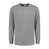 T-shirt Ledburg Long sleeve Sport Grey XS t/m 6XL (Maat 4XL niet leverbaar)