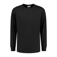 T-shirt Ledburg Long sleeve Black XS t/m 6XL 