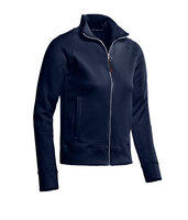 Full zip Sweatjack Anna Ladies Real Navy  XS  t/m  XXL (Alleen maat XS en XXL beperkt leverbaar) (Uitlopende product)