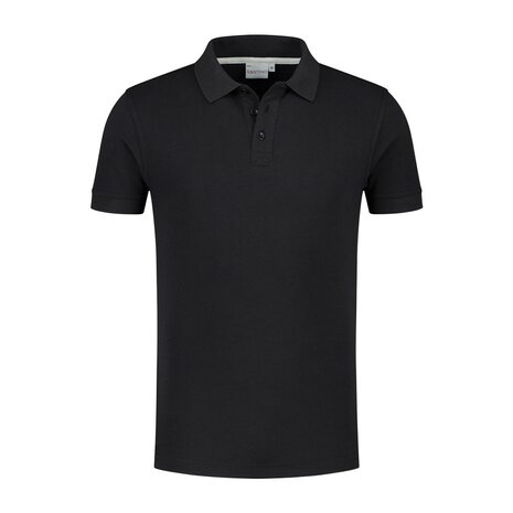 Poloshirt Max Black  XS  t/m  5XL 