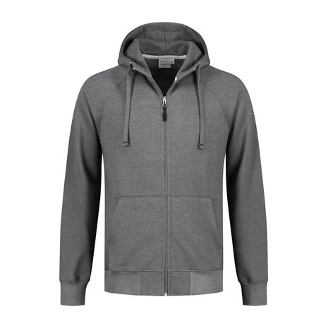 Hooded Sweatvest Reno Dark Grey  XS  t/m 3XL