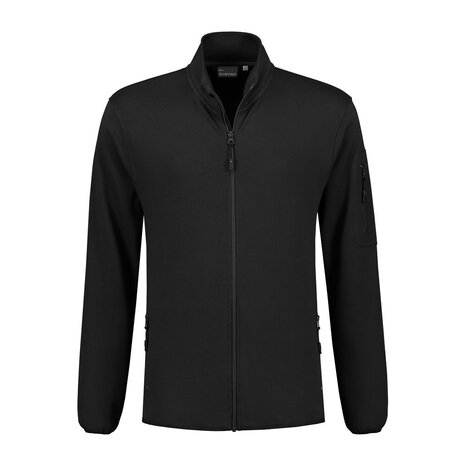 Sweatvest Berlin Black  XS  t/m 5XL (Maat L leverbaar vanaf 25-06-2025)