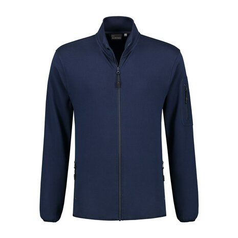 Sweatvest Berlin Real Navy  XS  t/m  5XL (Maat XXL, 3XL en 5XL leverbaar vanaf 25-06-2025)