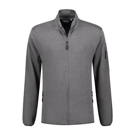 Sweatvest Berlin Dark Grey  XS  t/m 5XL 