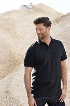 Poloshirt Mojo Black XS  t/m 3XL 