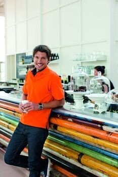 Poloshirt Charma Ash Grey  S  t/m  5XL (Maat S niet leverbaar)