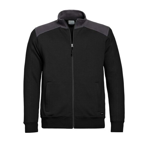 Sweatvest Toronto  Black / Graphite S t/m 5XL (Maat 4XL leverbaar vanaf 06-07-2025)