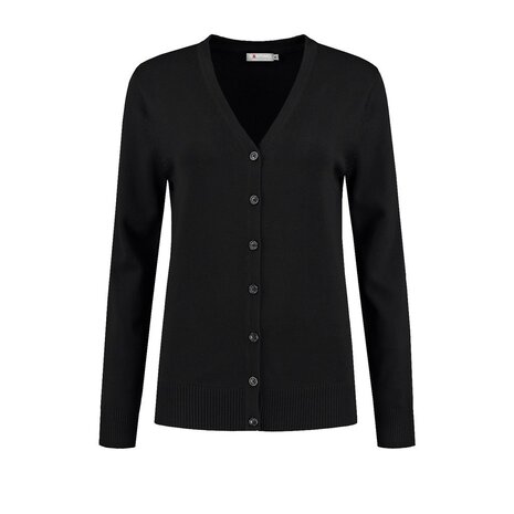 Cardigan Prato Ladies Black XS t/m XXL