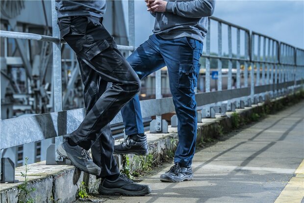 Werkbroek Detroit Graphite  42 t/m 64 (Maat 44 niet leverbaar)