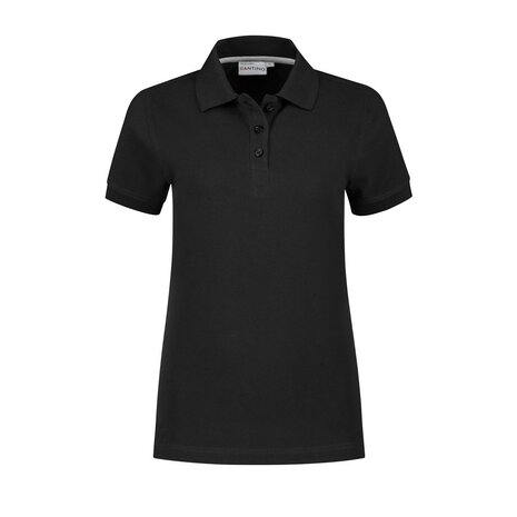 Poloshirt Mojo Ladies Black XS  t/m 2XL