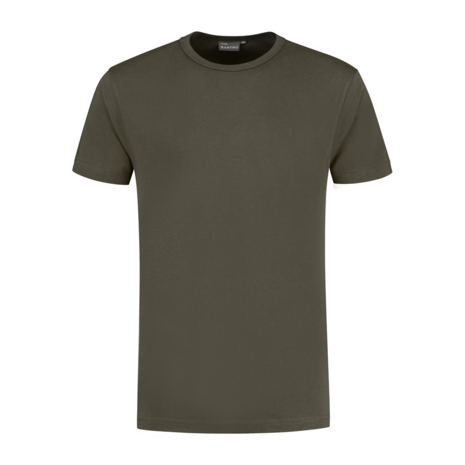 Jacob Bio T-shirt Army XS t/m 3XL (Maat M leverbaar vanaf 10-05-2025)