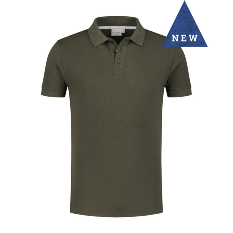 Poloshirt Max Army  XS  t/m  3XL  