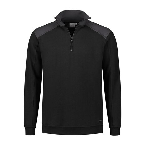 Zipsweater Tokyo Black / Graphite  S  t/m  5XL 