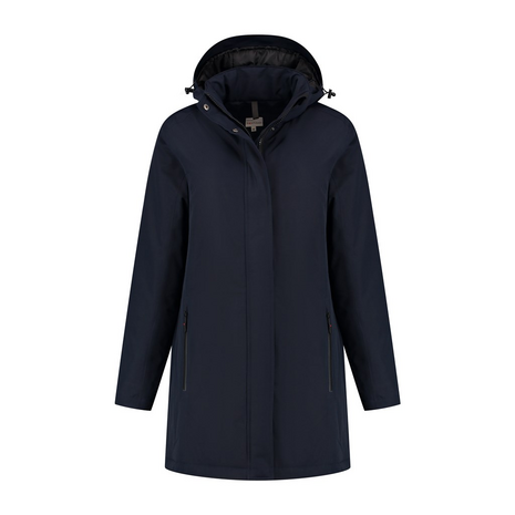 Parka Santiago Ladies Classic Navy XS t/m XXL (Maat S, L en XL leverbaar vanaf 04-05-2025)
