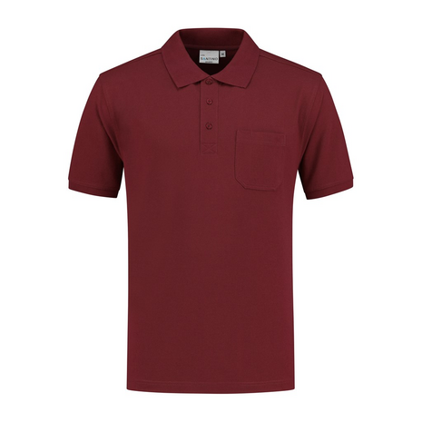 Poloshirt Lenn Burgundy XS t/m 7XL (Maat 3XL leverbaar vanaf 10-05-2024)