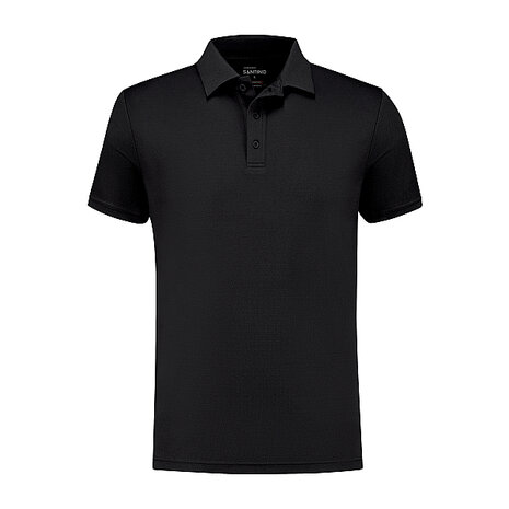 Poloshirt Edinburgh Black XS t/m 5XL