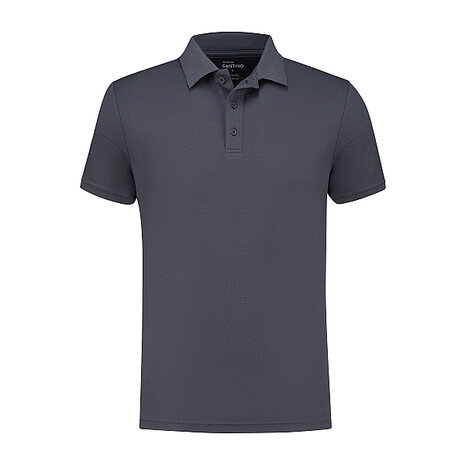 Poloshirt Edinburgh Graphite XS t/m 5XL