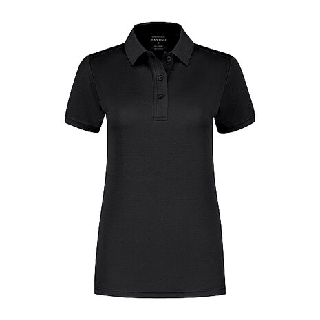 Poloshirt Edinburgh Ladies Black XS t/m XXL