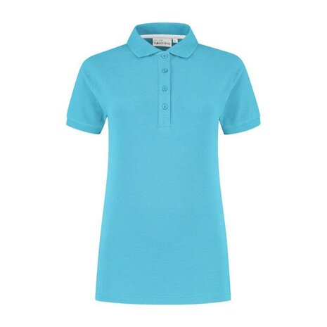 Poloshirt Max Ladies Aqua XS  t/m  XXL   Nieuw!