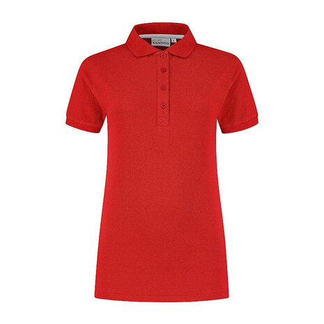 Poloshirt Max Ladies Red XS  t/m  XXL   Nieuw! (Maat S t/m L niet leverbaar)