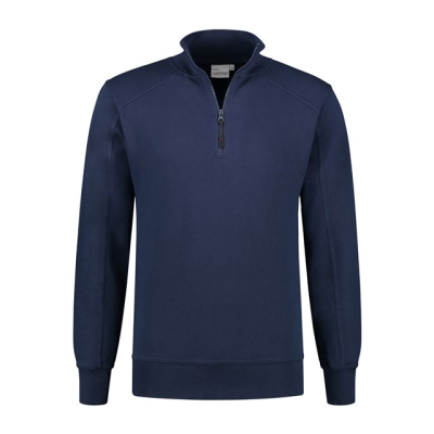 Zipsweater Roswell+ Real Navy XS t/m 5XL (Maat M, L, 3XL en 4XL leverbaar vanaf 08-06-2025)
