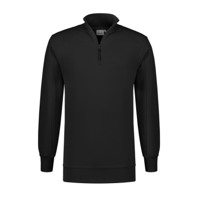 Zipsweater Roswell+ Black XS t/m 5XL 
