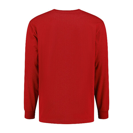 T-shirt Ledburg Long sleeve True Red XS t/m 6XL 