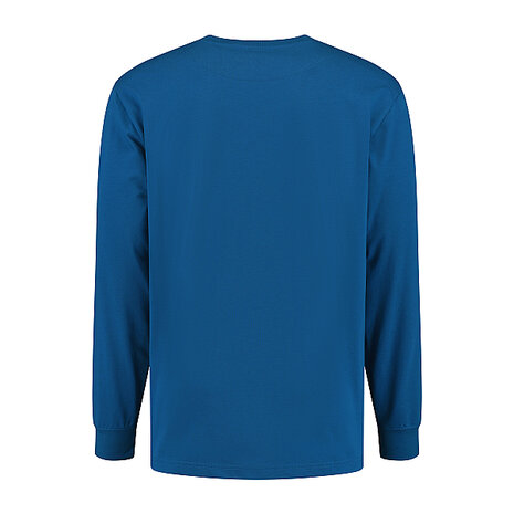 T-shirt Ledburg Long sleeve Cobalt Blue XS t/m 6XL (Maat 6XL leverbaar vanaf 05-06-2024)