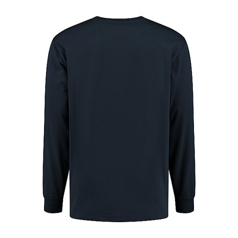 T-shirt Ledburg Long sleeve Dark Navy XS t/m 6XL (Maat XS en S leverbaar vanaf 05-06-2024)