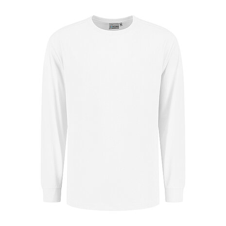 T-shirt Ledburg Long sleeve White XS t/m 6XL 