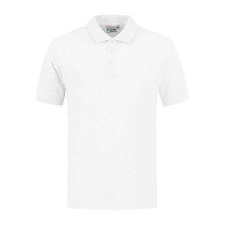 Poloshirt Leeds White XS t/m 7XL