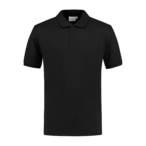 Poloshirt Leeds Black XS t/m 7XL 