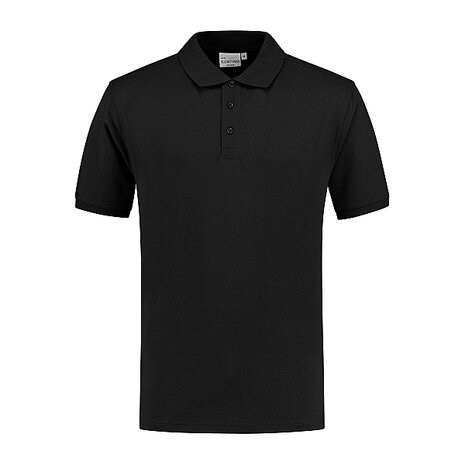 Poloshirt Leeds Black XS t/m 7XL (Maat XS leverbaar vanaf 22-05-2025)