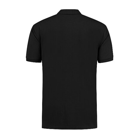 Poloshirt Leeds Black XS t/m 7XL (Maat XS leverbaar vanaf 22-05-2025)
