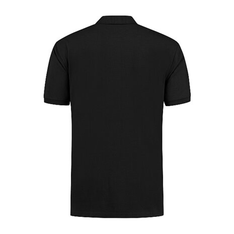 Poloshirt Leeds Black XS t/m 7XL 