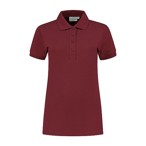 Poloshirt Leeds Ladies Burgundy XS t/m 6XL