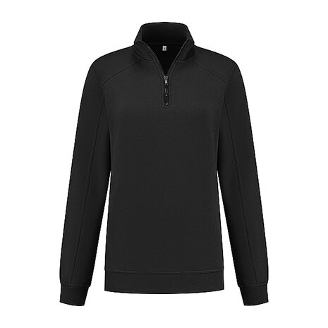 Zipsweater Roswell Ladies Black XS t/m XXL (Maat M leverbaar vanaf 01-06-2025)