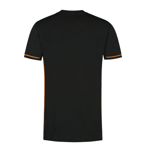 T-shirt Cal+ Black/Orange S t/m 3XL (Leverbaar medio mei)
