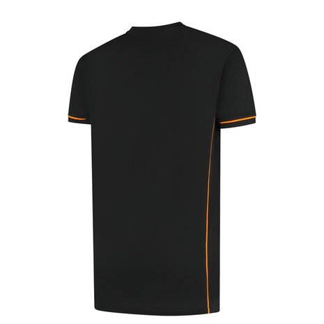 T-shirt Cal+ Black/Orange S t/m 3XL (Leverbaar medio mei)