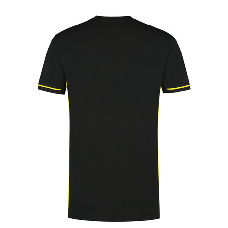 T-shirt Cal+ Black/Yellow S t/m 3XL (Leverbaar medio mei)