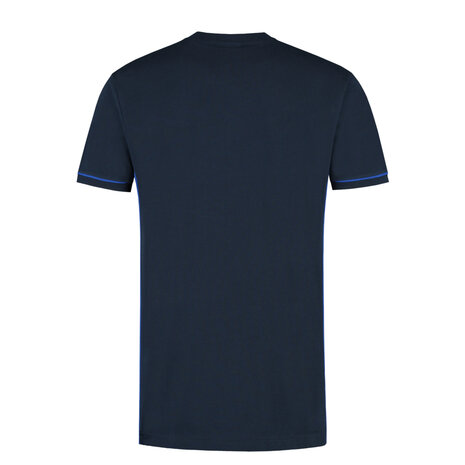 T-shirt Cal+ Real Navy/Royal Blue S t/m 3XL (Leverbaar medio mei)