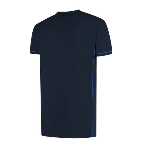 T-shirt Cal+ Real Navy/Royal Blue S t/m 3XL (Leverbaar medio mei)