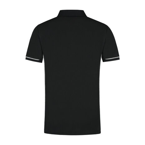 Poloshirt Carsen Black/Sport Grey S t/m 5XL (Maat 4XL en 5XL leverbaar medio mei)