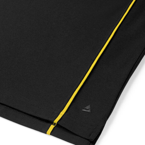 Poloshirt Carsen Black/Yellow S t/m 5XL (Maat 4XL en 5XL leverbaar medio mei)