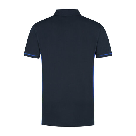 Poloshirt Carsen Real Navy/Royal Blue S t/m 5XL (Maat 4XL en 5XL leverbaar medio mei)