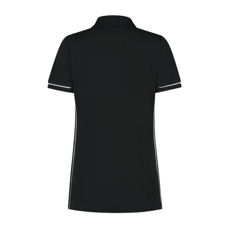 Poloshirt Carsen Ladies Black/Sport Grey XS t/m XXL (Maat XS en XXL leverbaar medio mei)